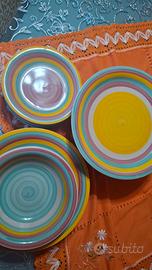 Servizio piatti ceramica 18 pz.