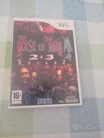 gioco nintendo wii house of the death 2 & 3 ITALIA