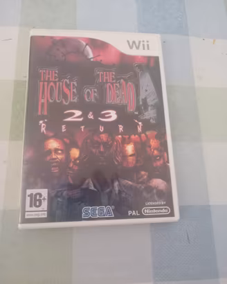 gioco nintendo wii house of the death 2 & 3 ITALIA