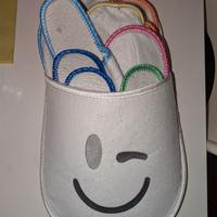 Set Pantofole Ciabatte per casa  / ospiti *nuove*