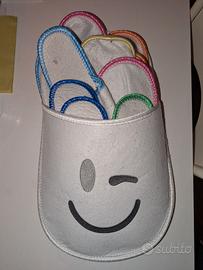 Set Pantofole Ciabatte per casa  / ospiti *nuove*