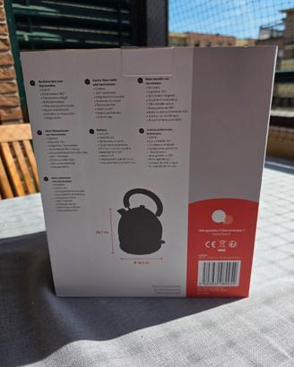 bollitore Livoo NUOVO MAI APERTO