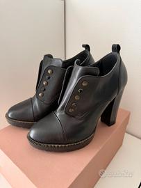Stivaletti con tacco Cinti n 39 in pelle