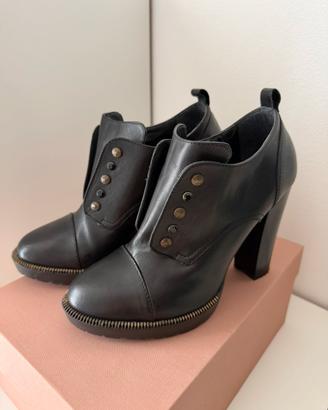 Stivaletti con tacco Cinti n 39 in pelle