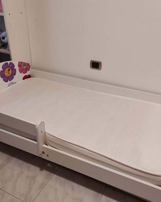 Lettino bambino/a completo Doghe Materasso incluse