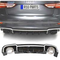 DIFFUSORE AUDI A3 SEDAN SLINE 17-20 LOOK RS3 + TER