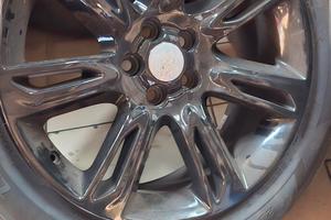 cerchi originali 19" con gomme evoque range rover