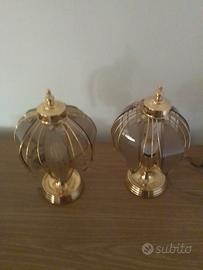 Due lampade da comodino