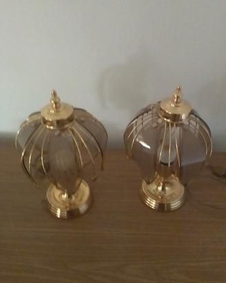 Due lampade da comodino