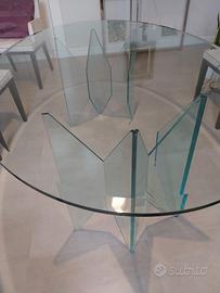 Tavolo in vetro design
