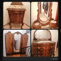 Camera da letto d’epoca  con marmi originali