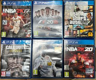 Giochi ps3/ps4/xbox360