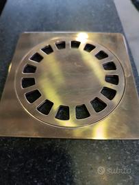 piletta doccia ottone bagno scarico design 