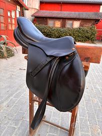 Sella salto ostacoli DELGRANGE 16.5 nera