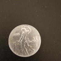 moneta 50 lire del 1956 