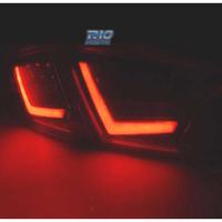 FANALI PER SEAT LEON 1P 09-12 LIGHT BAR ROSSO AFFU