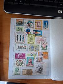 collezione di francobolli