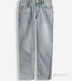 Jeans azzurro con doppio bottone taglia L