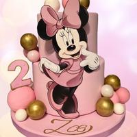 Torta scenografica Minnie 55