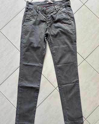 Pantalone Skinny Fit Yan Simmon Grigio Tg.S