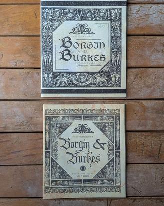 2 Cataloghi Borgin & Burke (riviste Harry Potter)