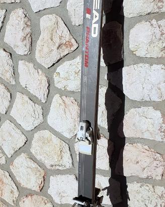 SCI VINTAGE discesa con attacchi