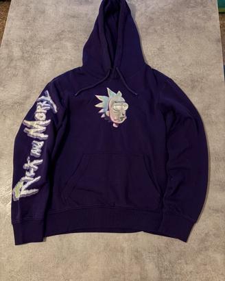 Felpa Rick and Morty H&M Viola - Edizione Limitata