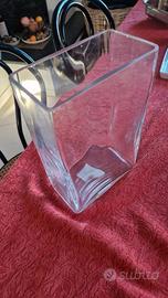 Vaso vetro rettangolare 