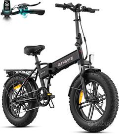 ENGWE Bici Elettrica Pieghevole, 48V 13Ah Batteria