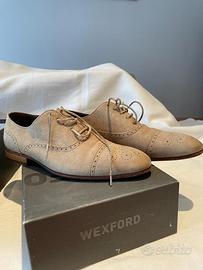Scarpe camoscio modello Oxford