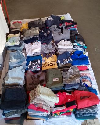 stock vestiti 7-15 anni