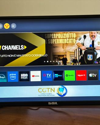 Smart tv monitor 24” full HD