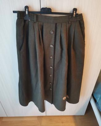 Gonna tirolese x donna  vintage