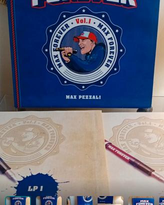 Max Pezzali doppio lp vinili