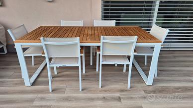 Set da giardino Tavolo - Divano