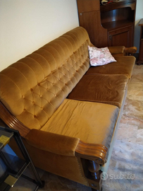 Divano letto con materasso ortopedico