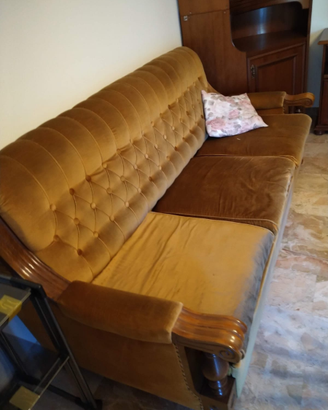 Divano letto con materasso ortopedico