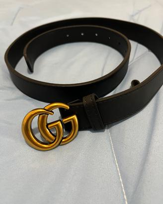 Cintura in pelle modello gg