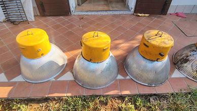 3 lampade industriali  