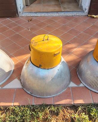 3 lampade industriali  