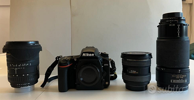 Nikon d750 + 2 ottiche SIGMA + NIKON