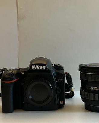 Nikon d750 + 2 ottiche SIGMA + NIKON