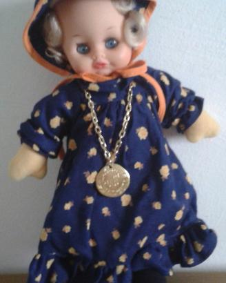 Bambola el greco made in grecia 32 cm vintage 70