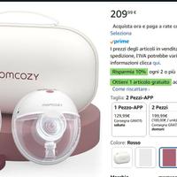 Momcozy Tiralatte Elettrico M5 con App.
