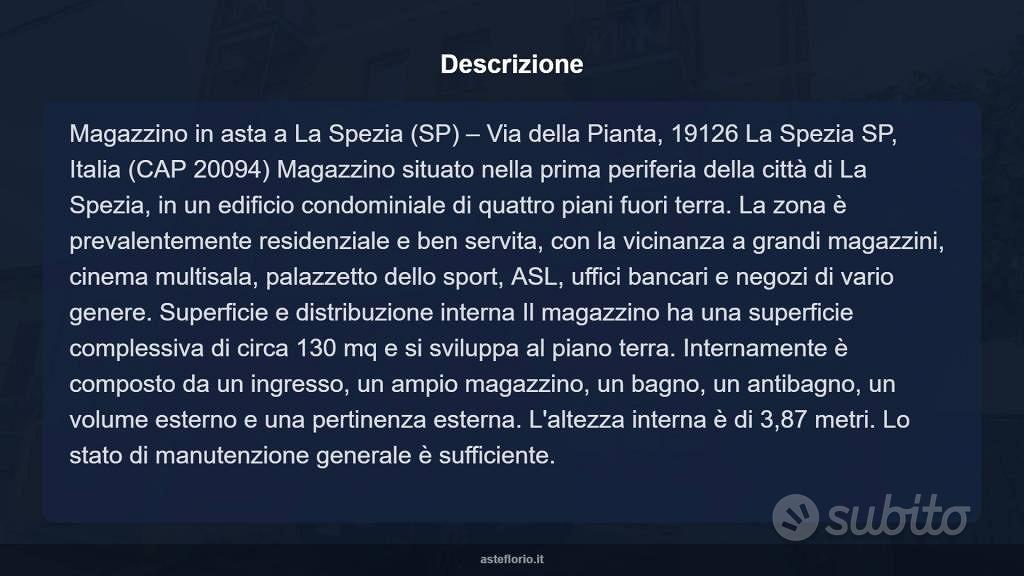 Immobile in asta di 130 m² a La Spezia - Vista 4