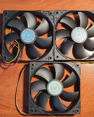 3 VENTOLE 12 CM COOLER MASTER 3PIN