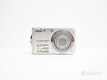 Nikon Coolpix S210 Fotocamera CCD - Vintage Look