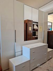 CAMERA DA LETTO BIANCO LACCATO