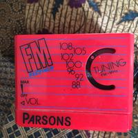 Parsons Cube Radio