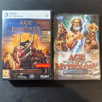 Age of Mythology + Age of Empires 3 giochi pc